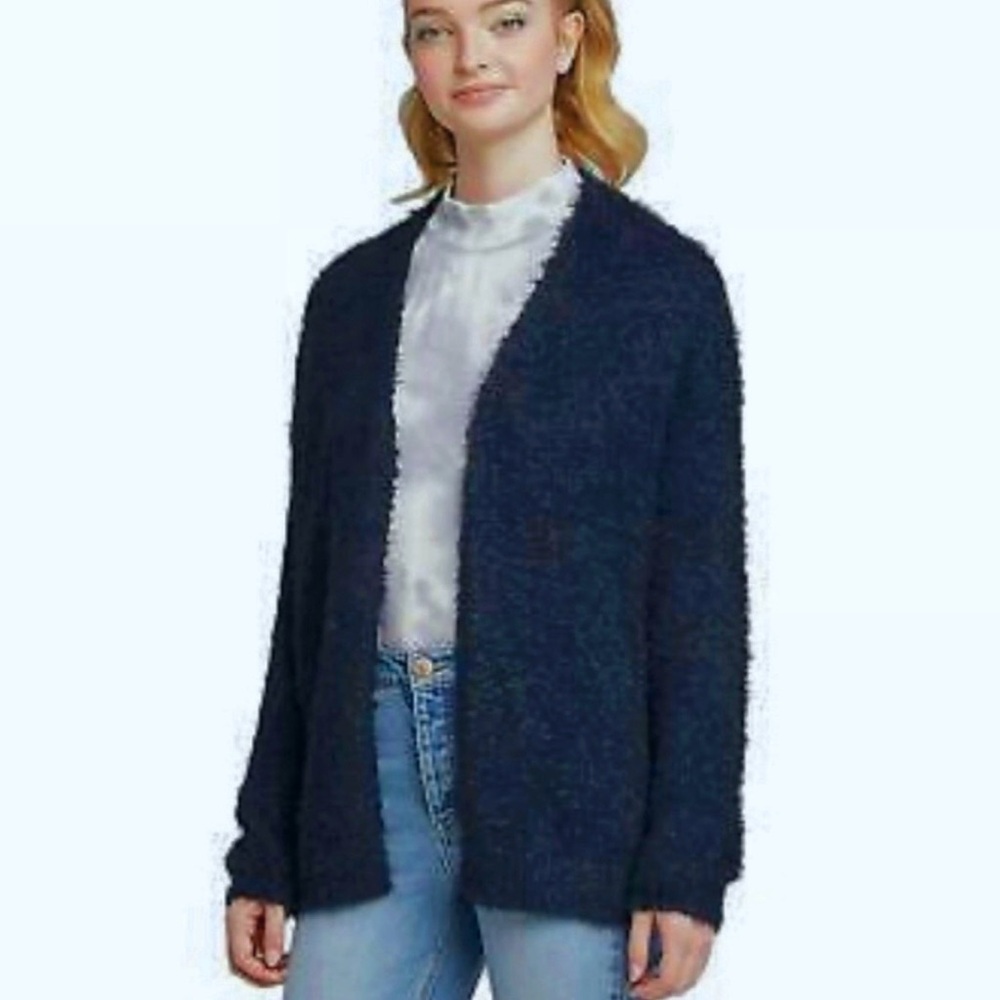 Wild Fable Fuzzy Open Front Cardigan
